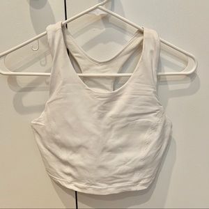 Lululemon White Sports Bra